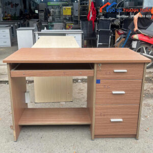 Bàn Làm Việc Cũ 1M2x60CM Có Ngăn Kéo Tiện Lợi