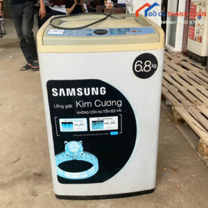 Máy Giặt Cũ Samsung 6.8kg Lồng Giặt Kim Cương