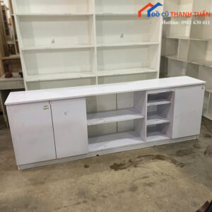 Tủ Hồ Sơ Cũ 2M2x40CM Màu Trắng Thiết Kế 3 Cánh