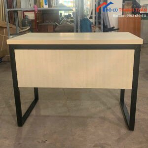 Bàn Làm Việc Cũ 1Mx50CM Vân Gỗ Chân Chữ U Hiện Đại