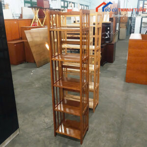 Kệ Sách Gỗ Cũ Thiết Kế 5 Tầng Đa Năng (Nhiều Mẫu)