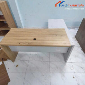 Bàn Giám Đốc Cũ 1M5x1M2 Thiết Kế Góc L Nhiều Hộc