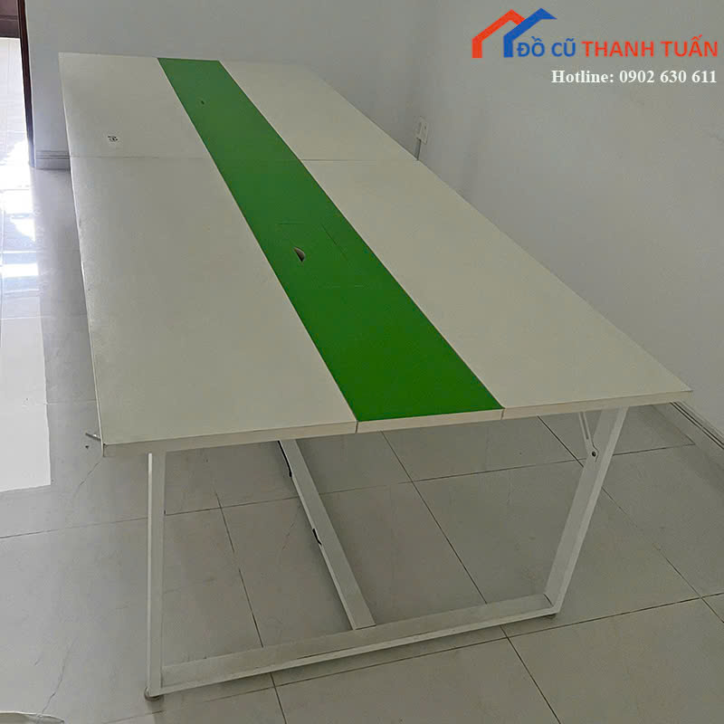 ban-hop-3mx1m2x75-G1tr6-3 Bàn Họp Cũ Khung Sắt Thiết Kế Hiện Đại (Nhiều Mẫu)