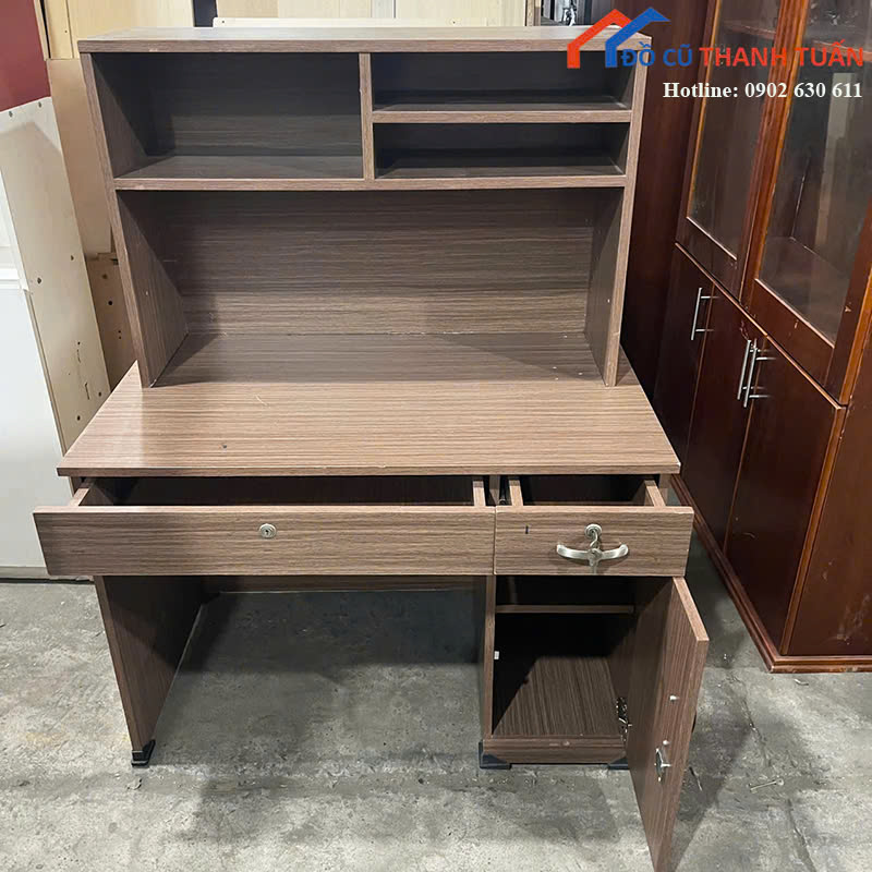 bhs-G750k-2-1 Bàn Học Sinh Cũ Thiết Kế Có Hộc Tiện Dụng (Nhiều Mẫu)