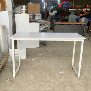 Bàn Làm Việc Cũ 1M2x50CM Thiết Kế Chân Chữ U
