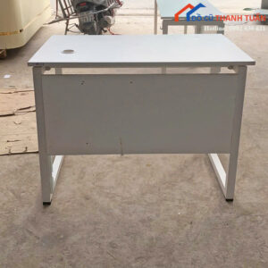 Bàn Làm Việc Cũ 1Mx60CM Màu Trắng Chân Chữ U