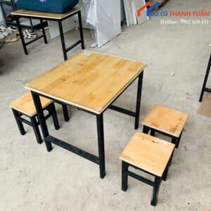 bo ban an 4 ghe mat kinh 55x65x60 G650 (1)