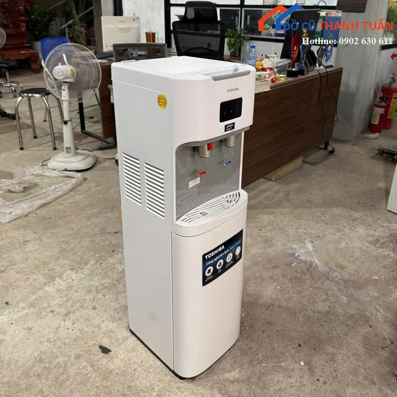 ddl-may-loc-nuoc-G1tr8-3 Máy Lọc Nước Cũ Toshiba Thiết Kế 2 Vòi Nóng Lạnh