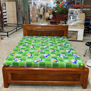 Nệm Bông Ép Cũ 1M6x2M Dày 15CM Gấp Đôi Nhỏ Gọn