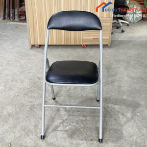 Ghế Học Sinh Cũ Hòa Phát Màu Đen Gấp Gọn Tiện Lợi