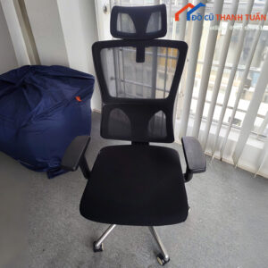 Ghế Xoay Văn Phòng Cũ Lưng Lưới Thoáng Mát