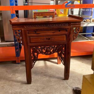 Kệ Thờ Gỗ Cũ 88CMx50CM Thiết Kế Nhỏ Gọn