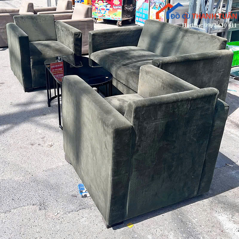 sofa-ghe-don-500-doi-1tr-2 Bộ Sofa Cũ Bọc Vải Mềm Mại Thiết Kế Hiện Đại