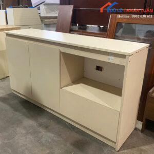 Kệ Tivi Cũ 1M5x80CM Màu Vân Gỗ Sáng Hiện Đại