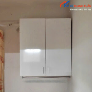 Tủ Bếp Cũ Treo Tường Thiết Kế 2 Cánh Nhỏ Gọn