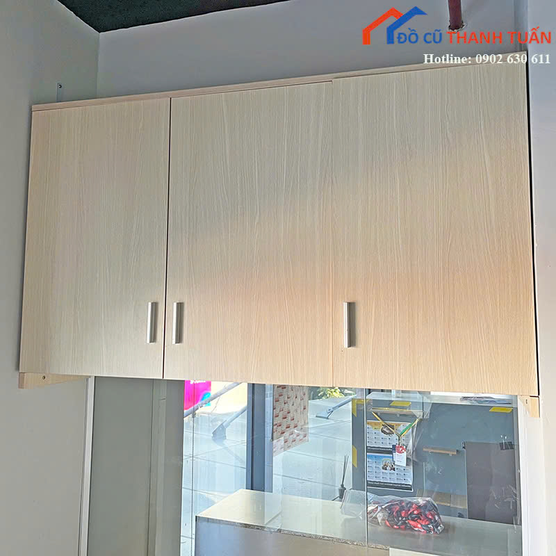 tu-hs-G700-2 Tủ Hồ Sơ Treo Tường Cũ Thiết Kế 3 Cánh