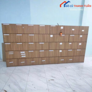 Tủ Locker Cũ 3M7x1M8 Thiết Kế Nhiều Ngăn Tiện Dụng