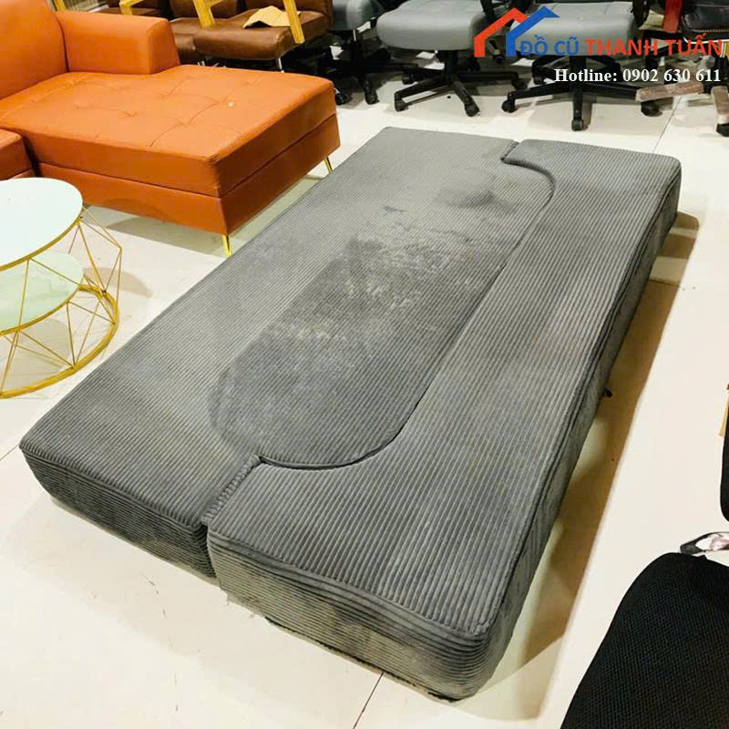 zz-sofa-gap-gon-mut-nguyen-khoi-1m2x2m-G3tr-5 Sofa Gấp Gọn 1M2x2M Mút Nguyên Khối Mới 99%