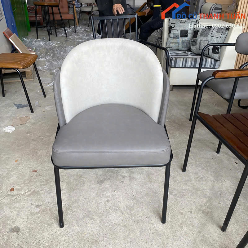 1TR2-TL08 Ghế Cafe Bọc Đệm Êm Ái Mới 99% (Nhiều Mẫu)