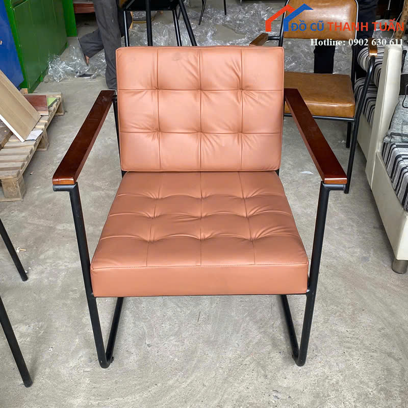 1tr2-TL06 Ghế Cafe Bọc Đệm Êm Ái Mới 99% (Nhiều Mẫu)
