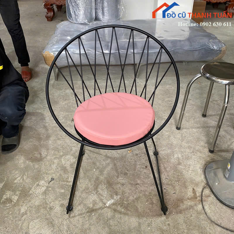 500-TL38 Ghế Cafe Kiểu Dáng Hiện Đại Mới 99% (Nhiều Mẫu)