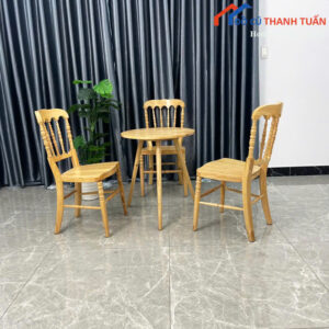 Bộ Bàn Ghế Ăn Khung Gỗ Bọc Đệm Mới 99% (Nhiều Mẫu)