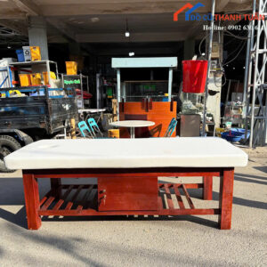 Giường Gội Đầu Cũ 2Mx80CM Có Ngăn Để Đồ Tiện Lợi