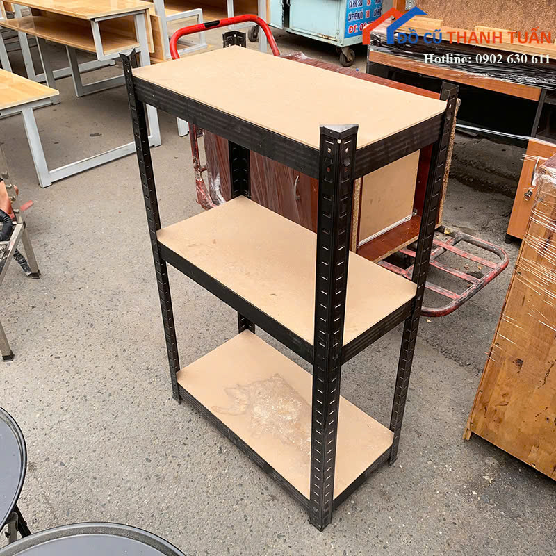 ke-trung-bay-60x95-G150k-3 Kệ Trưng Bày Cũ 60CMx95CM Thiết Kế 3 Tầng Nhỏ Gọn