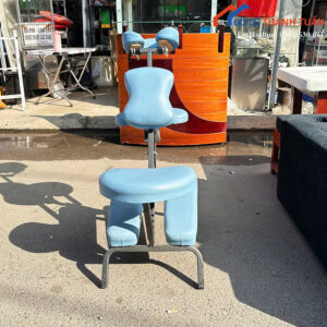 Ghế Massage Cũ Màu Xanh Gấp Gọn Tiện Lợi