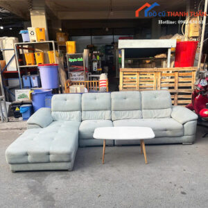 Sofa Cũ Bọc Vải Thiết Kế Góc L Sang Trọng Giá Tốt