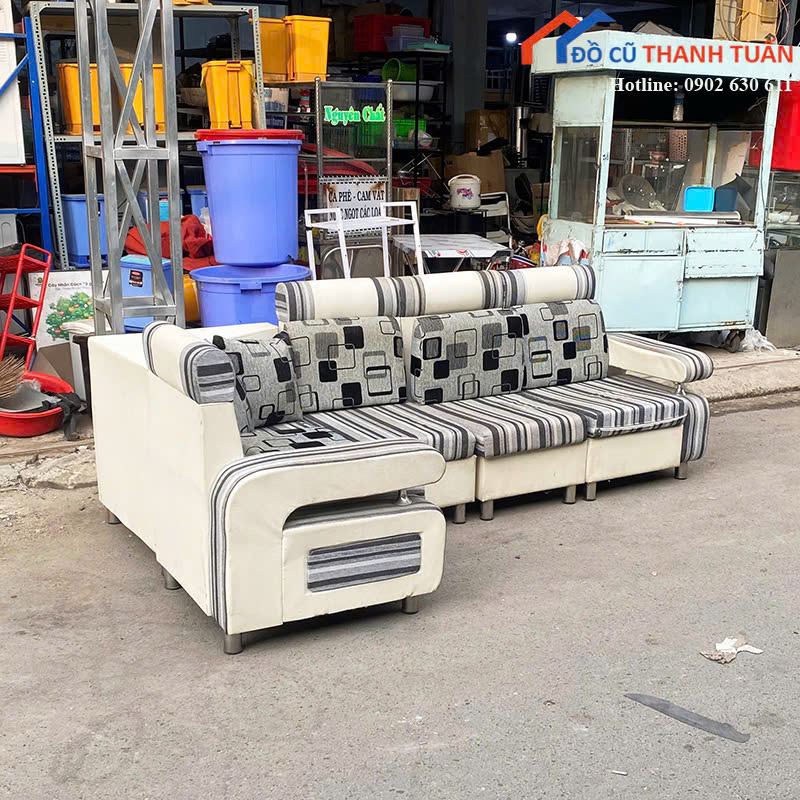 sofa-cu-2m4-goc-L-1m35-x-cao-85-G2tr5-3 Sofa Cũ 2M4x1M35 Thiết Kế Góc L Họa Tiết Đẹp Mắt