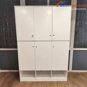 Tủ Hồ Sơ Cũ 1M5x2M2 Thiết Kế 6 Cánh Rộng Rãi