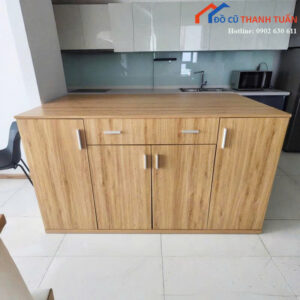 Tủ Hồ Sơ Cũ 1M8x1M Thiết Kế 4 Cánh Có Ngăn Kéo