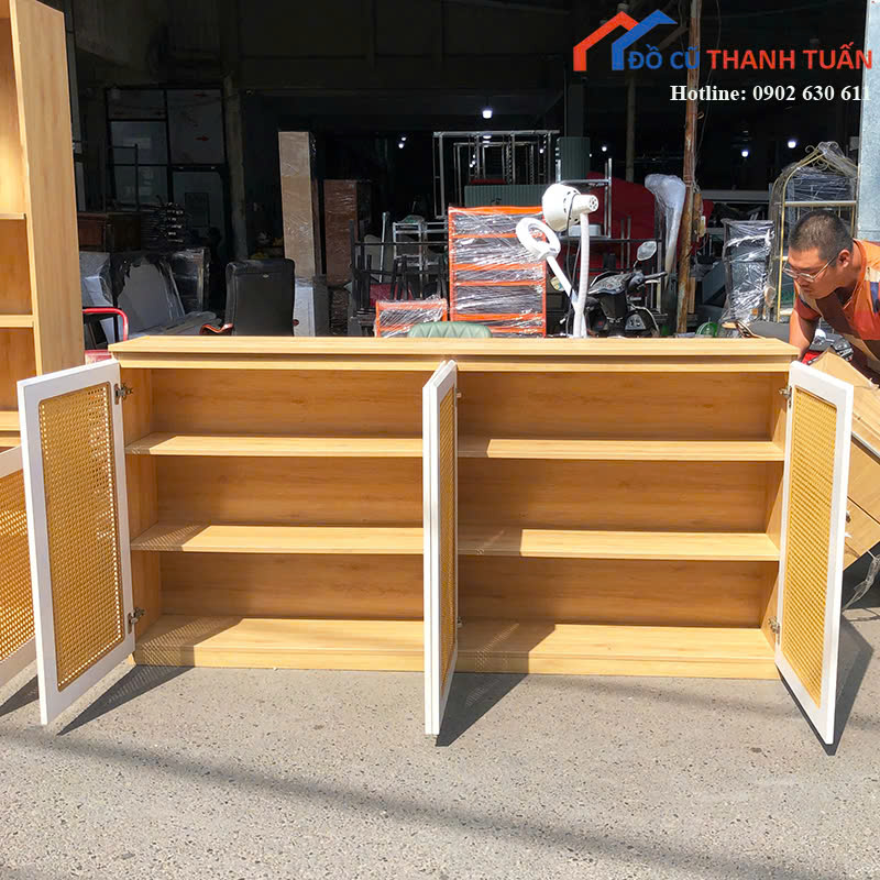 tu-ho-so-2mx1mx30-G1tr5-3 Tủ Hồ Sơ Cũ 1Mx2M Thiết Kế 4 Cánh Đan Mây