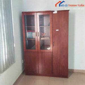 Tủ Hồ Sơ Gỗ Cũ Thiết Kế Nhiều Ngăn Tiện Dụng