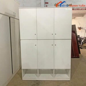 Tủ Hồ Sơ Cũ 1M5x2M2 Thiết Kế 6 Cánh Rộng Rãi