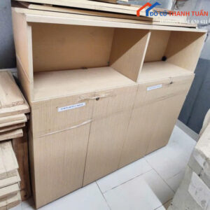 Tủ Hồ Sơ Cũ 1M5x1M35 Thiết Kế 4 Cánh Nhỏ Gọn