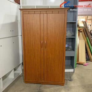 Tủ Quần Áo Cũ 1Mx2M Thiết Kế 2 Cánh Nhỏ Gọn
