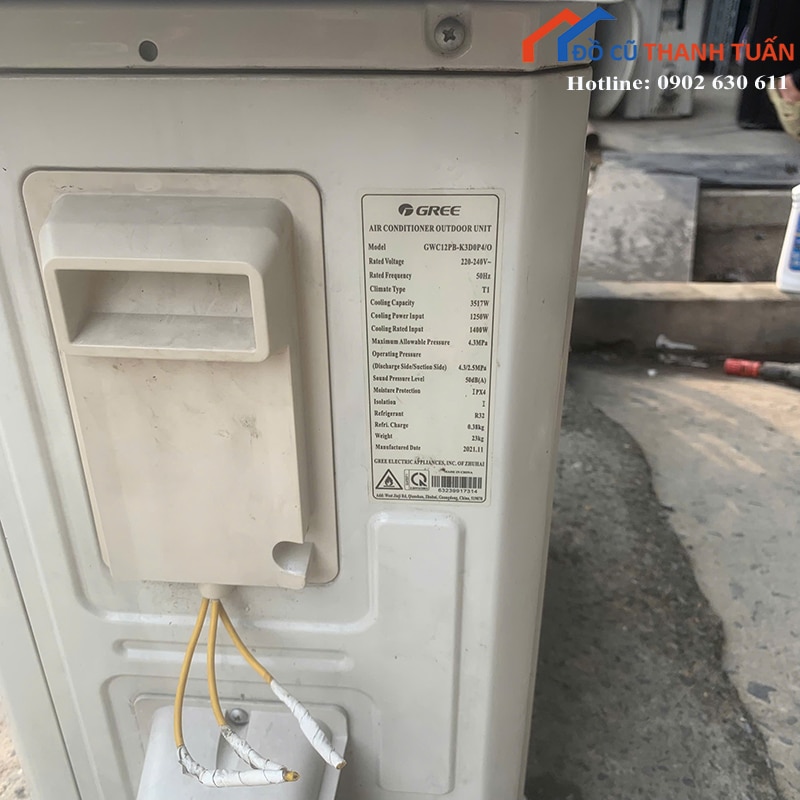 gree-3 Máy Lạnh Cũ Gree 1HP Real Inverter Treo Tường