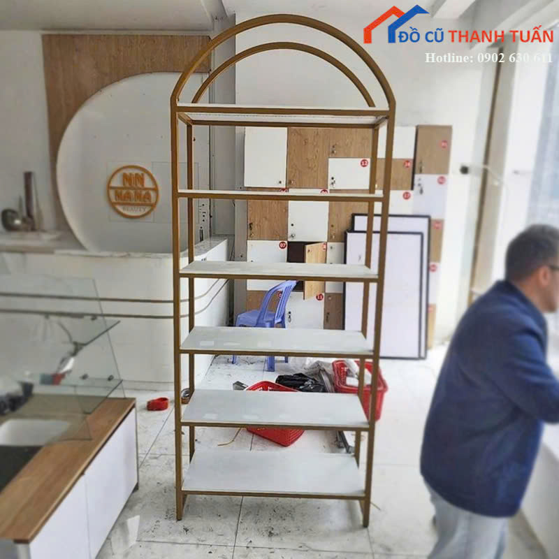 tu-trung-bay-G1tr2-4 Tủ Trưng Bày Cũ Khung Sắt Chắc Chắn (Nhiều Mẫu)