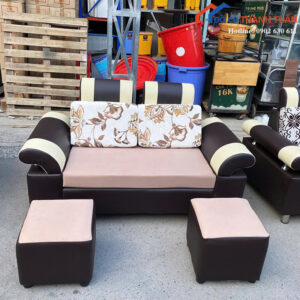 Bộ Sofa Thiết Kế Hoa Văn Độc Đáo Mới 99% (Nhiều Mẫu)