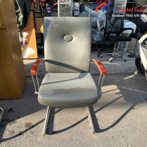 ghe-van-phong-cu-chan-quy-boc-da-mau-xam