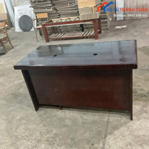 Bàn Giám Đốc Cũ 1M4x70CM Có Hộc Tiện Lợi (Nhiều Mẫu)