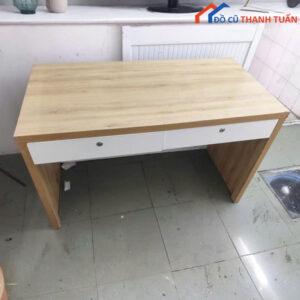 ban-lam-viec-cu-1m2x60cm-thiet-ke-2-ngan-keo