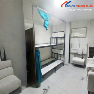 Giường Tầng Cũ Màu Đen Phối Trắng Hiện Đại