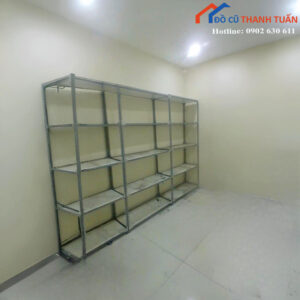 Kệ Sắt Cũ Thiết Kế 5 Tầng Khung Sắt Nhỏ Gọn