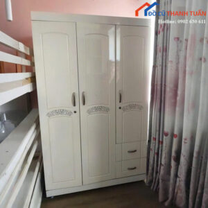 tu-quan-ao-cu-1m2x2m-mau-trang-co-3-canh-nho-gon