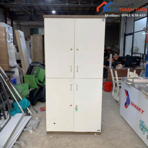 Tủ Quần Áo Cũ 1M9x90CM Thiết Kế Góc Tường 4 Cánh