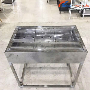 Bếp Nướng Inox 50CMx80CM Thiết Kế Chắc Chắn Mới 99%