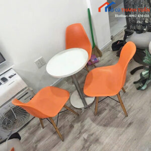 Bộ Bàn Ghế Cafe Cũ Kiểu Dáng Nhỏ Gọn Giá Tốt